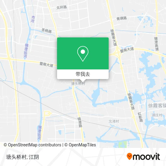 塘头桥村地图