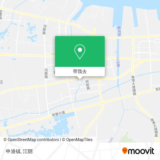 申港镇地图
