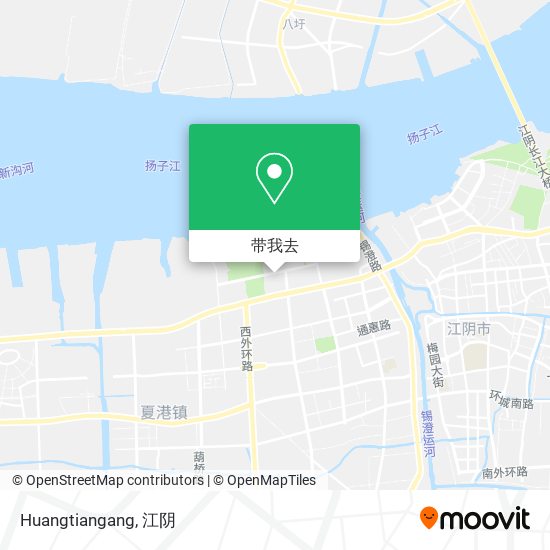 Huangtiangang地图