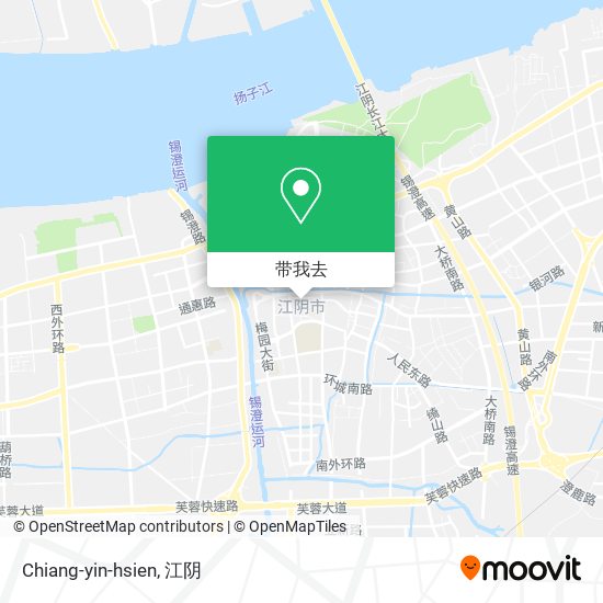 Chiang-yin-hsien地图