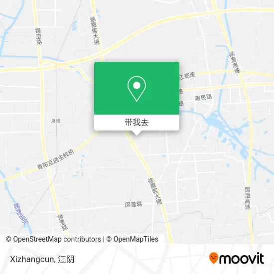 Xizhangcun地图