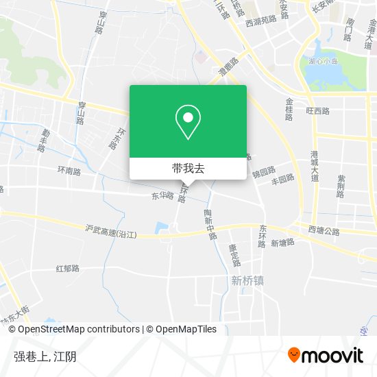 强巷上地图