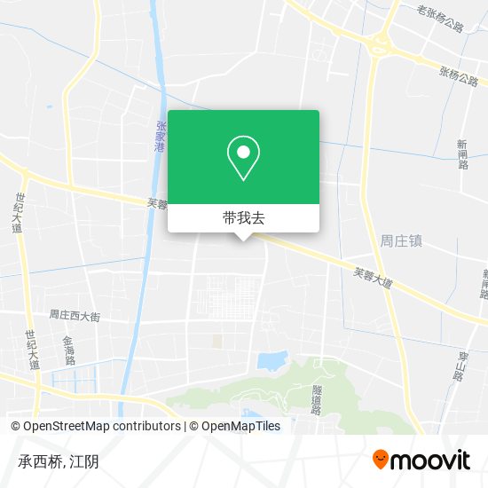 承西桥地图