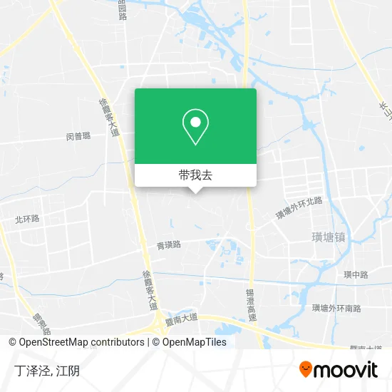 丁泽泾地图