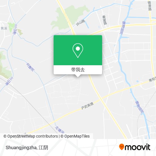 Shuangjingzha地图