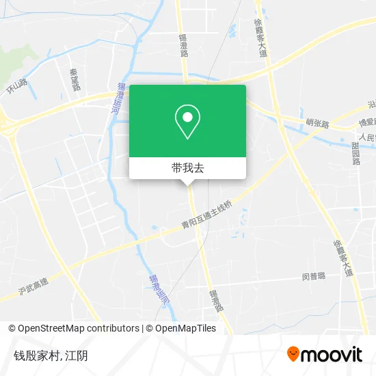 钱殷家村地图