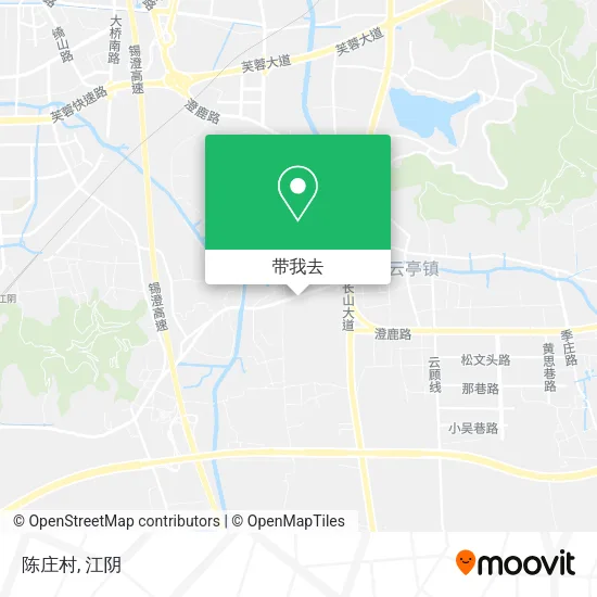 陈庄村地图