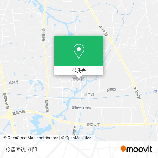 徐霞客镇地图