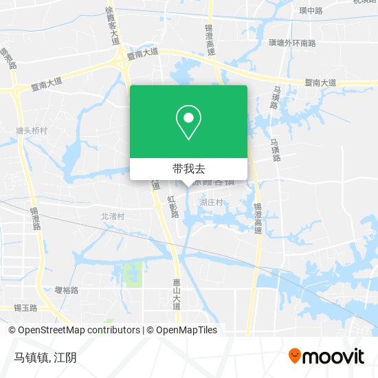 马镇镇地图