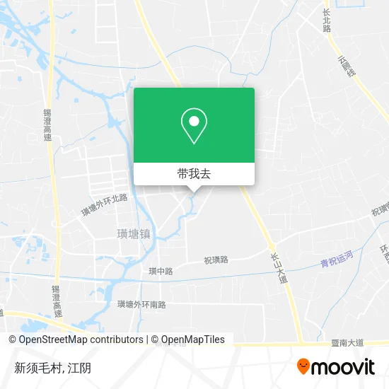 新须毛村地图
