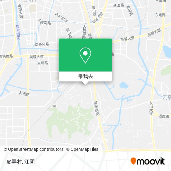 皮弄村地图