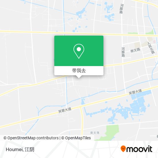 Houmei地图