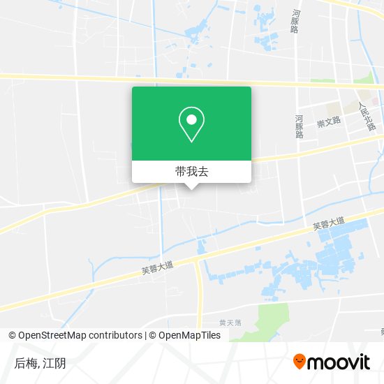 后梅地图