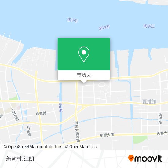 新沟村地图