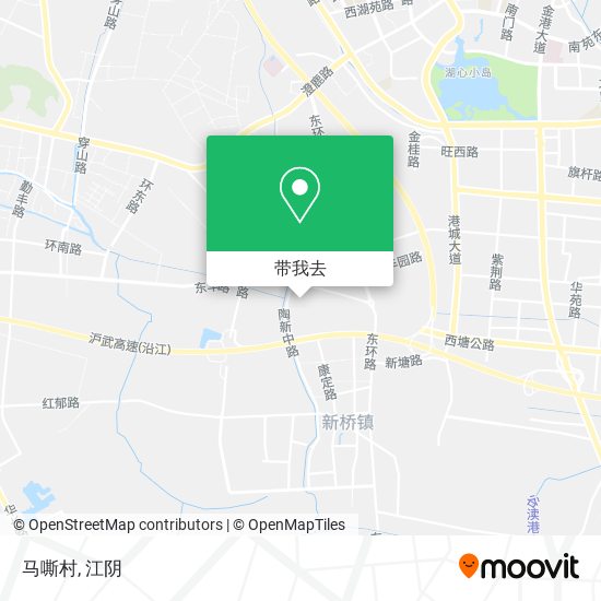 马嘶村地图
