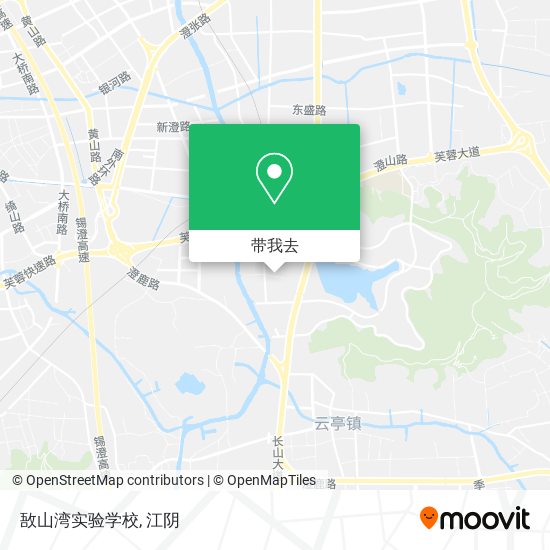 敔山湾实验学校地图