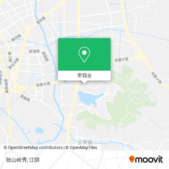 敔山岭秀地图