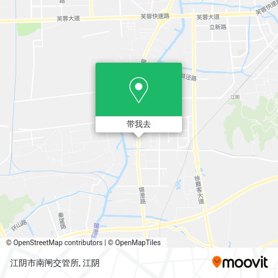江阴市南闸交管所地图