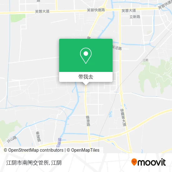 江阴市南闸交管所地图