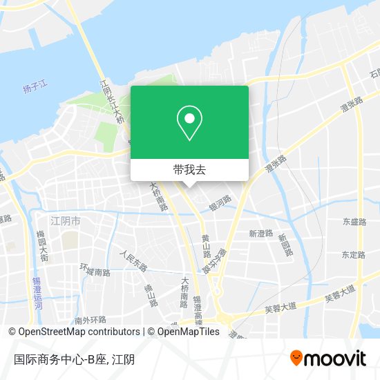 国际商务中心-B座地图