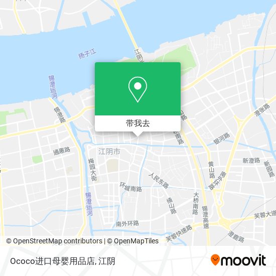 Ococo进口母婴用品店地图