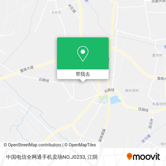 中国电信全网通手机卖场NO.J0233地图