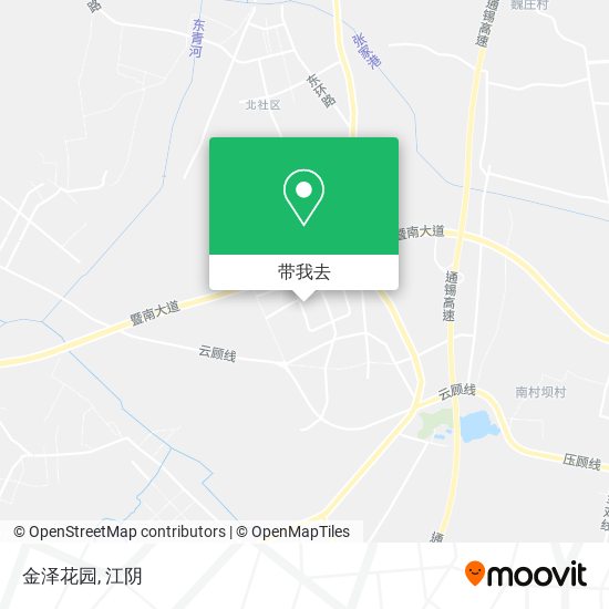 金泽花园地图