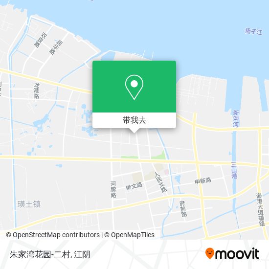 朱家湾花园-二村地图