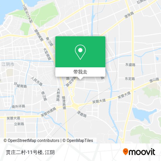 贯庄二村-11号楼地图