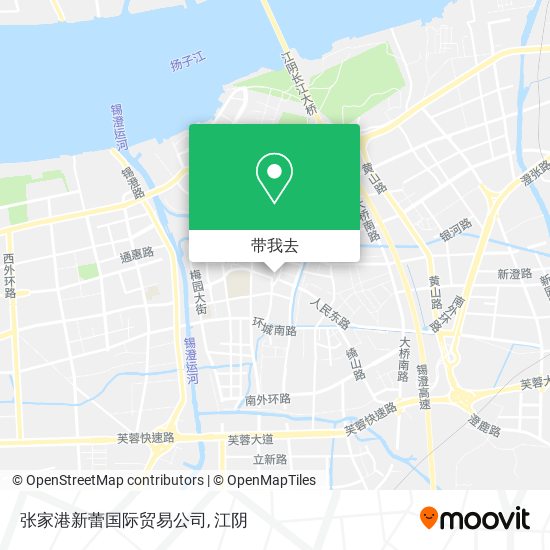张家港新蕾国际贸易公司地图