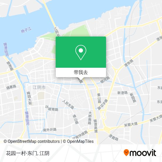 花园一村-东门地图