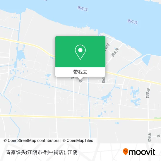 青露馒头(江阴市-利中街店)地图