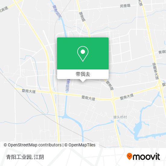 青阳工业园地图