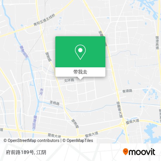 府前路189号地图