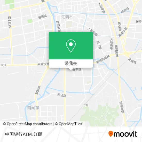 中国银行ATM地图