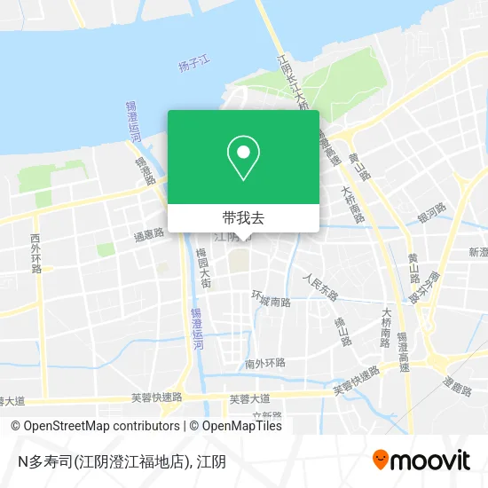 N多寿司(江阴澄江福地店)地图