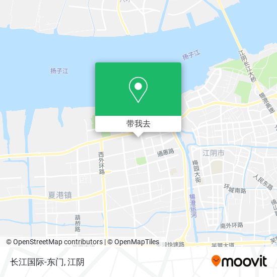 长江国际-东门地图