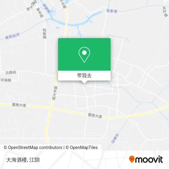 大海酒楼地图
