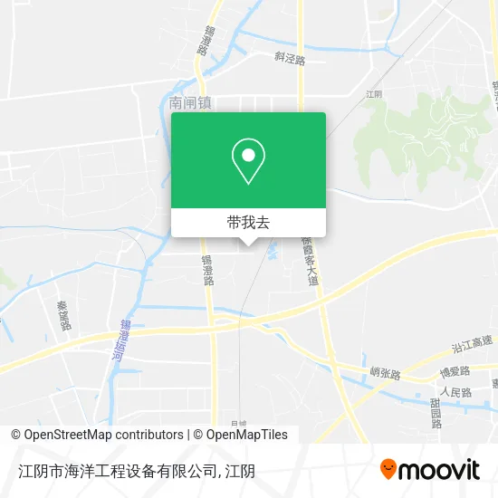 江阴市海洋工程设备有限公司地图