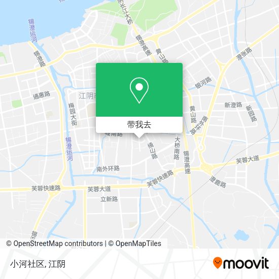 小河社区地图