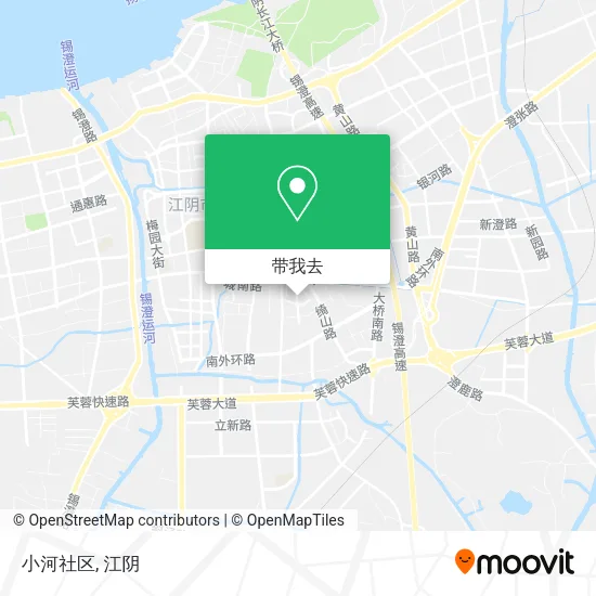 小河社区地图