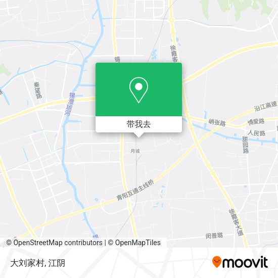 大刘家村地图