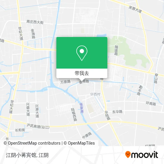 江阴小蒋宾馆地图