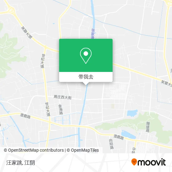 汪家跳地图