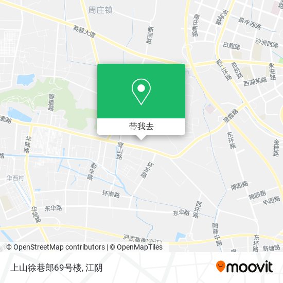 上山徐巷郎69号楼地图