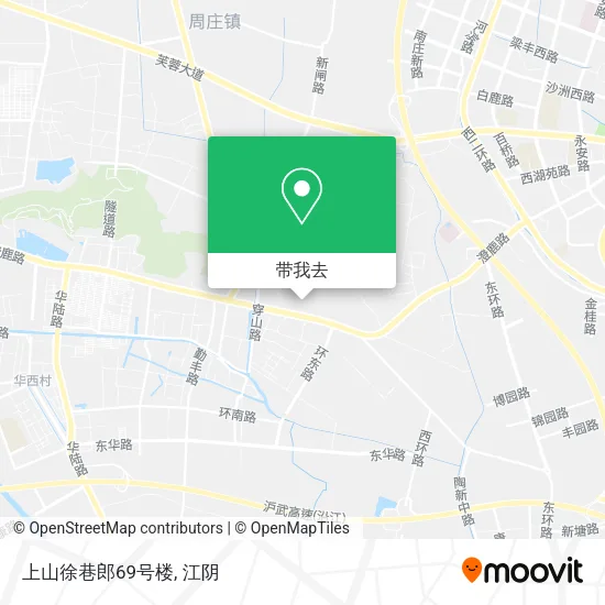 上山徐巷郎69号楼地图