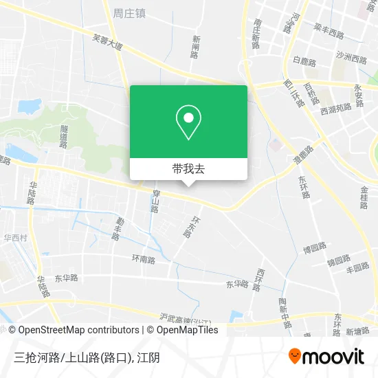 三抢河路/上山路(路口)地图