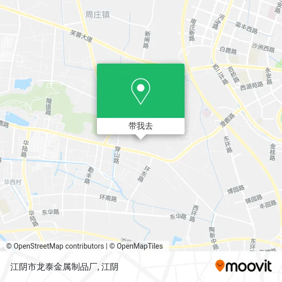 江阴市龙泰金属制品厂地图