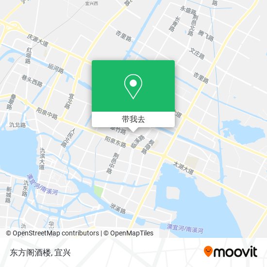 东方阁酒楼地图