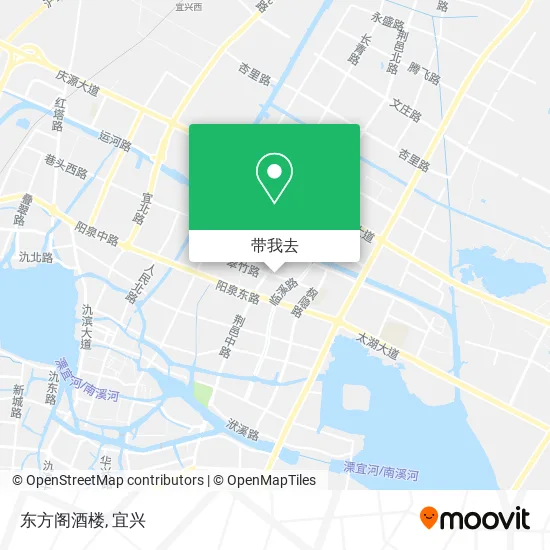 东方阁酒楼地图